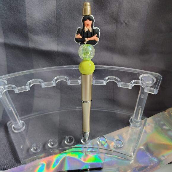 Wednesday Beaded Pen - Picture 2 of 2